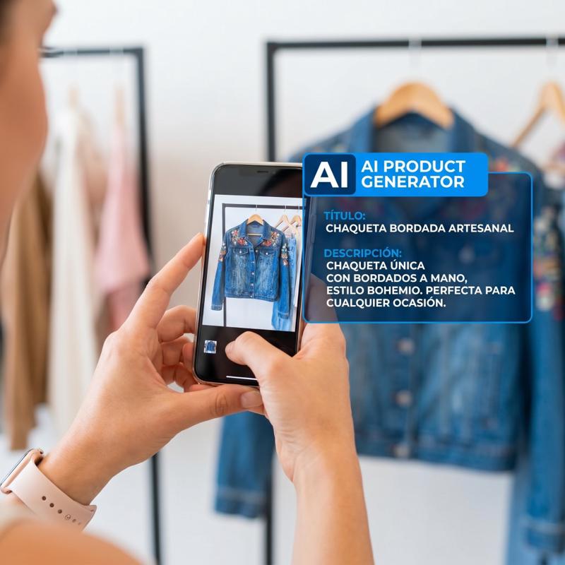 Sube la foto y listo: Crea tu catálogo de ventas con Inteligencia Artificial